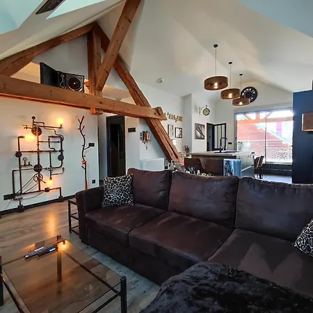 L'Acierie Logis De Luxe Avec Jacuzzi Apartment Champagnole Room photo